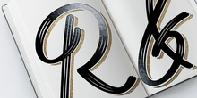 Benedictus Brush Font Letters